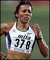 Olympic bronze medal-winner Kelly Holmes