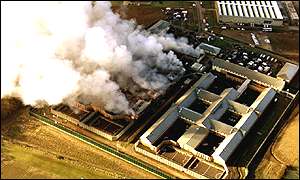 Yarl's Wood asylum centre, near Bedford