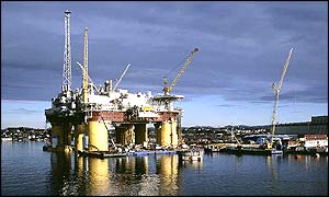 Statoil's Asgard gas platform