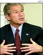 President Bush comments on 'dirty bomb plot'
