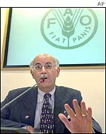 US Agency for International Development (USAID) administrator Andrew Natsios 