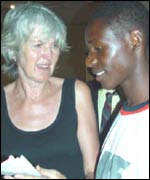 Hillary Ravenscroft and Abu Bangura