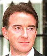 Former minister and spin doctor Peter Mandelson