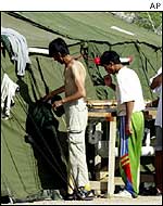 Afghan refugees on Nauru