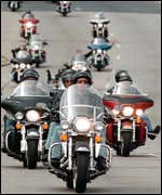 Motorbike convoy generic