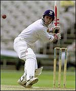 Katich batting against Lancashire