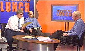 Adrian Chiles, Adam Shaw and Malcolm McLean