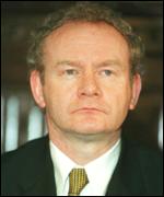 Sinn Fein MP Martin McGuinness