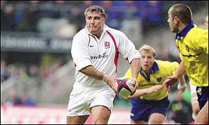 England prop Jason Leonard -MBE 