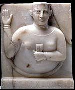 The exibit in the Queen of Sheba exhibition at the British Museum 