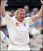 Hoggard bowled with plenty of fire