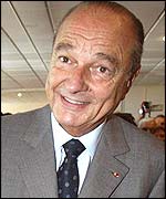President Jacques Chirac