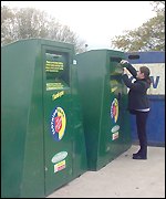 Bottle banks