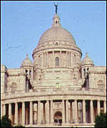 Victoria Memorial in Calcutta
