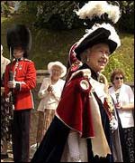 Procession of the Garter at Windsor Castle