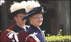 Queen Margrethe, of Denmark 