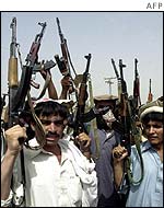 Tribesmen in Miran Shah 