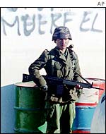 A Mexican soldier