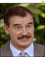 Mexican President Vicente Fox