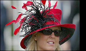 Another flamboyant hat at Ascot