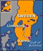 Map of Sweden