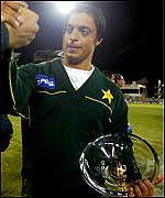 Shoaib was Man of the Match