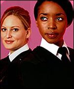 Joanna Taylor and Josie D'arby on Merseybeat