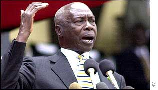 President Daniel arap Moi 