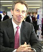 Prime Minister Tony Blair