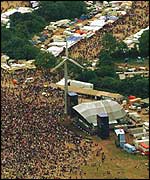 Glastonbury main stage, 1994