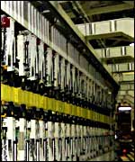 A 777-300ER wing in production