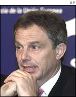 Prime Minister Tony Blair