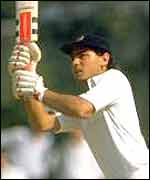 A young Mark Ramprakash