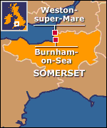 Map of accident scene