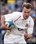 Bristol wing Phil Christophers scored England's second try