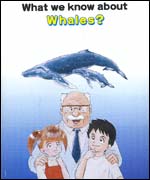 A Japanes government leaflet about whales designed for children