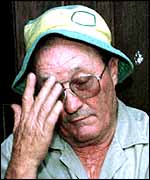 Zimbabwean John Hammon who has already handed over his farm