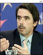 Prime Minister Jose Maria Aznar