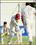 Lara's dismissal was the key to New Zealand's success