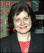 Consumer affairs minister Melanie Johnson MP