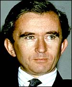 Bernard Arnault, head of the French luxury group LVMH
