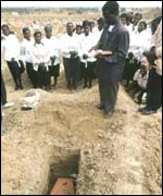 Zambian funeral