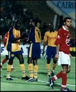 Al Ahly facing Oserian Fastac in the first round of the Champions League