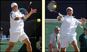 Hyung Taik Lee launches a comeback in the third set