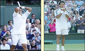 Number three seed Andre Agassi exits Wimbledon after only three days