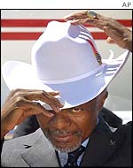 UN Secretary General Kofi Annan