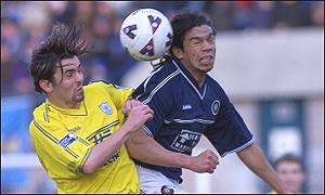 Fabian Caballero in action for Dundee