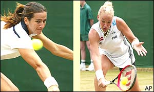 Silvia Farina Elia defeats Barbara Rittner in straight sets