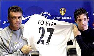 Robbie Fowler's move to Leeds was a qualified success, but was not enough to prevent O'Leary from leaving