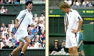 Jeff Morrison took the scalp of French Open finalist Juan Carlos Ferrero